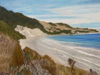 Coastal Path - a Paint Artowrk by Sativa